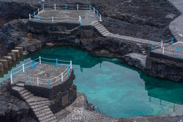 Charco Azul Palma Eiland Canarische Eilanden Spanje — Stockfoto