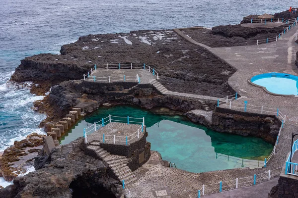 Charco Azul Palma Eiland Canarische Eilanden Spanje — Stockfoto