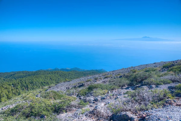Teneriffa Sett Utifrån Pico Nieve Palma Canary Islands Spain — Stockfoto