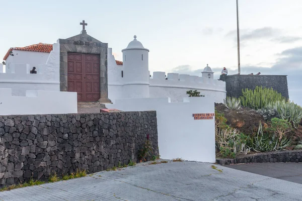 Kasteel Castillo Virgen Santa Cruz Palma Canarische Eilanden Spanje — Stockfoto