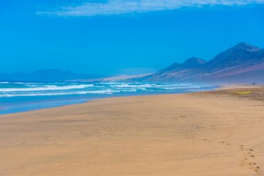 Fuentevertura Kahve Sahili, Kanarya Adaları, İspanya.