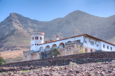 Casa Winter Jandia yarımadasında, Fuentevertura, Kanarya Adaları, İspanya.