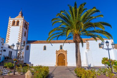 Santa Maria de Betancuria Kilisesi Fuerteventura, Kanarya Adaları, İspanya.