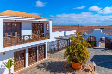 Fuerteventura, Kanarya Adaları, İspanya 'daki Majorero peyniri müzesi..