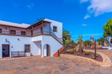 Fuerteventura, Kanarya Adaları, İspanya 'daki Majorero peyniri müzesi..