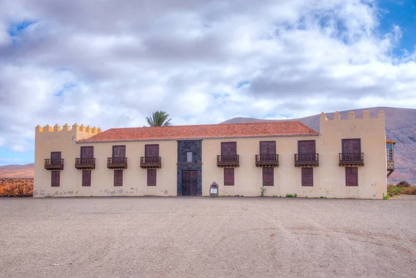 La Oliva 'daki Casa de los Coroneles, Fuerteventura, Kanarya Adaları, İspanya.