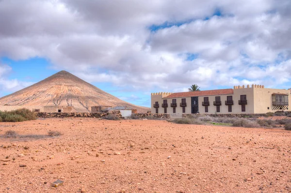 La Oliva 'daki Casa de los Coroneles, Fuerteventura, Kanarya Adaları, İspanya.