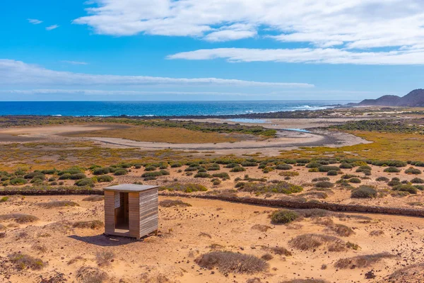 Träsk Isla Lobos Kanarieöarna Spanien — Stockfoto