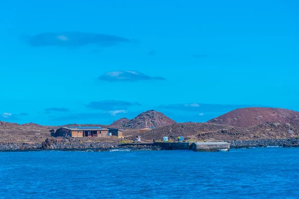 Volcanic Landscape Isla Lobos Canary Islands Spain — Stock Photo, Image