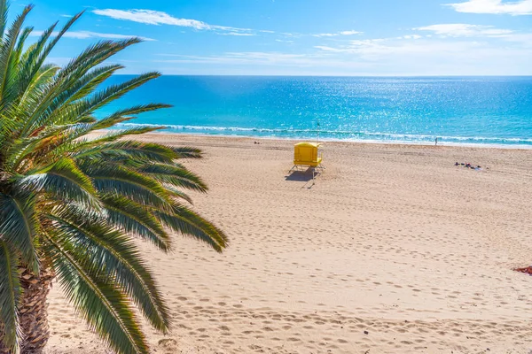 Ηλιόλουστη Μέρα Στο Playa Matorral Στο Morro Jable Fuerteventura Κανάρια — Φωτογραφία Αρχείου