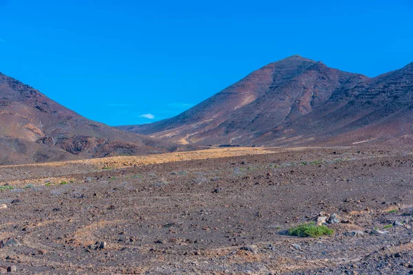 Paisaje Árido Fuerteventura Península Jandia Islas Canarias España — Foto de Stock