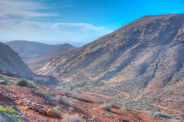 Barranco Las Penitas Στο Νησί Fuerteventura Κανάρια Νησιά Ισπανία — Φωτογραφία Αρχείου