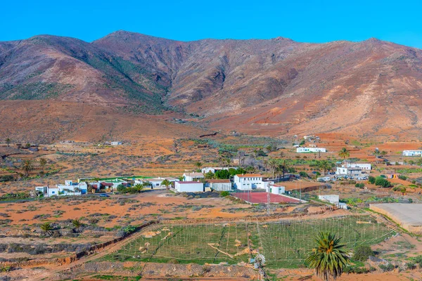 Vega de Rio Palmas Köyü Fuerteventura, Kanarya Adaları, İspanya.