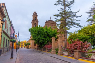 Galdar, Gran Canaria, İspanya 'daki Havari Santiago Kilisesi.