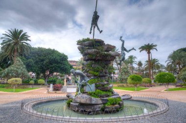 Las Palmas de Gran Canaria 'daki Santa Catalina Oteli, Kanarya Adaları, İspanya.