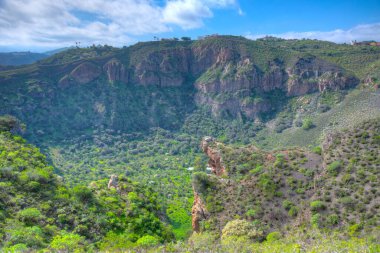 Caledra de Bandama Gran Canaria, Kanarya Adaları, İspanya.