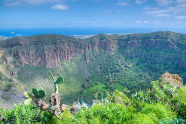 Caledra de Bandama Gran Canaria, Kanarya Adaları, İspanya.