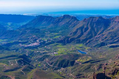 Gran Canaria Pico de las Nieves, Kanarya Adaları, İspanya.