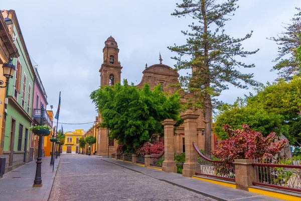 Église Paroissiale Apôtre Santiago Galdar Grande Canarie Espagne — Photo