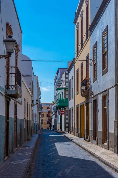 Smalle Straat Het Oude Centrum Van Las Palmas Gran Canaria — Stockfoto