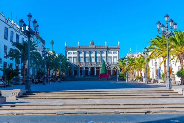Plaza Santa Ana Las Palmas Gran Canaria Canarische Eilanden Spanje — Stockfoto