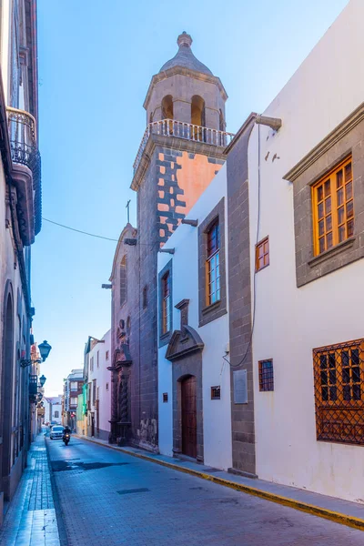 Calle Estrecha Casco Antiguo Las Palmas Gran Canaria Islas Canarias —  Fotos de Stock