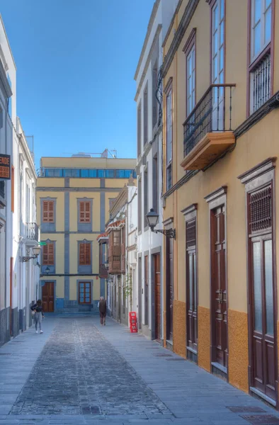 Rue Étroite Dans Vieille Ville Las Palmas Gran Canaria Îles — Photo