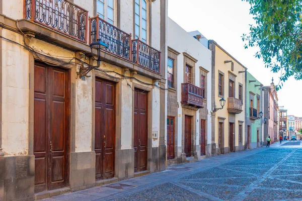 Rue Étroite Dans Vieille Ville Las Palmas Gran Canaria Îles — Photo