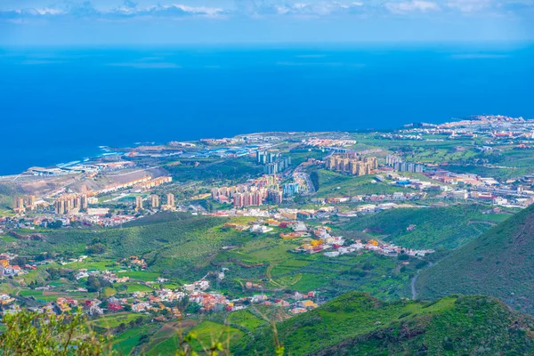 Veduta Aerea Della Costa Orientale Gran Canaria Isole Canarie Spagna — Foto Stock