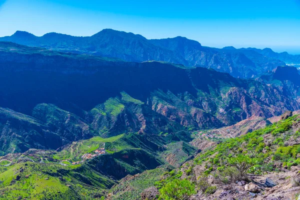 Baranco Carrizal Gran Canaria Kanarieöarna Spanien — Stockfoto