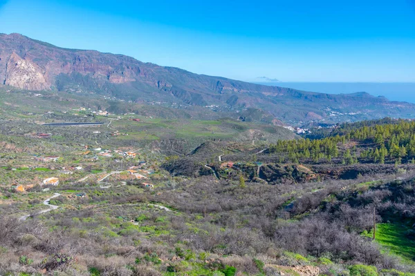 Jordbrukslandskap Gran Canaria Kanarieöarna Spanien — Stockfoto