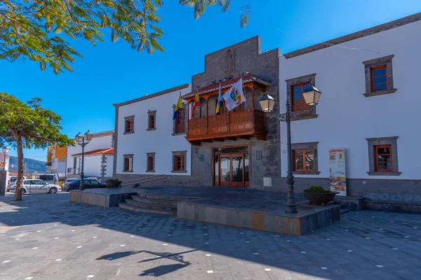 Rådhuset Byn San Bartolome Tirajana Gran Canaria Kanarieöarna Spanien — Stockfoto