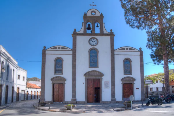 Церковь Деревне Сан Фаломе Тирао Гран Канария Канарские Острова Испания — стоковое фото