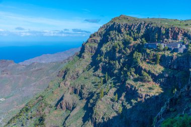 La Gomera, Kanarya Adaları, İspanya 'da Ermita del Santo inzivası.