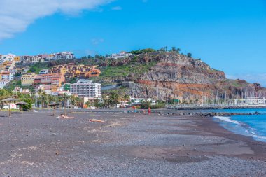 San Sebastian de La Gomera 'da güneşli bir gün, Kanarya Adaları, İspanya.