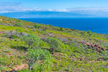 Pico de Teide, La Gomera, Kanarya Adaları, İspanya 'dan.