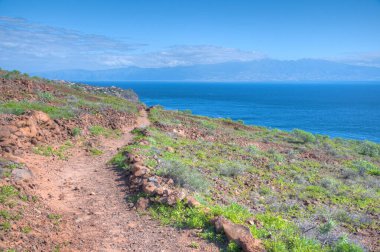 Pico de Teide, La Gomera, Kanarya Adaları, İspanya 'dan.