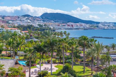 Costa Adeje, Tenerife 'deki tatil oteli, Kanarya Adaları, İspanya.