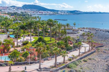 Costa Adeje, Tenerife 'deki tatil oteli, Kanarya Adaları, İspanya.