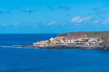 Playa del Veril, Tenerife, Kanarya Adaları, İspanya.