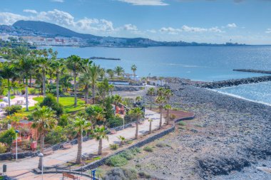 Costa Adeje, Tenerife 'deki tatil oteli, Kanarya Adaları, İspanya.