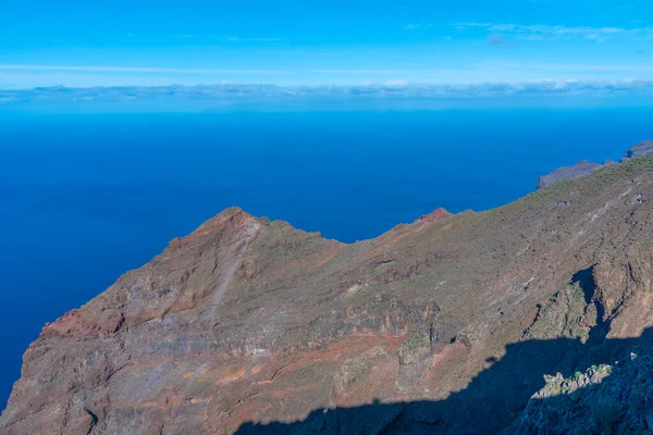 Górskie Wybrzeże Gomera Wyspy Kanaryjskie Hiszpania — Zdjęcie stockowe