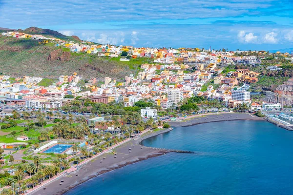 Vista Panorámica San Sebastián Gomera Islas Canarias España —  Fotos de Stock
