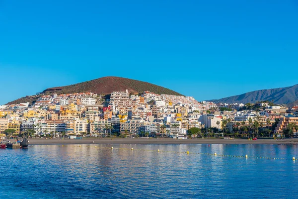 Playa de los Cristianos Tenerife, Kanarya Adaları, İspanya.