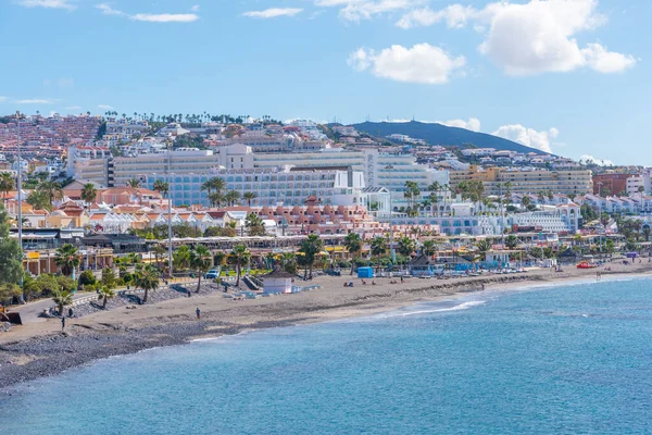 Playa Fanabe Teneriffa Kanarieöarna Spanien — Stockfoto