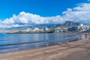 Playa de Troya, Tenerife, Kanarya Adaları, İspanya.