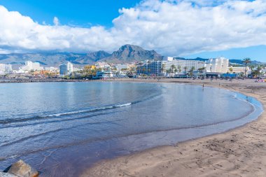 Playa de Troya, Tenerife, Kanarya Adaları, İspanya.