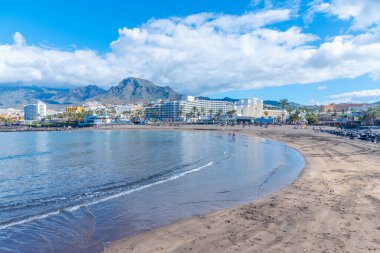 Playa de Troya, Tenerife, Kanarya Adaları, İspanya.