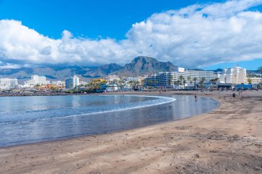 Playa de Troya, Tenerife, Kanarya Adaları, İspanya.
