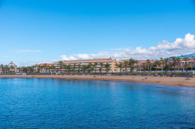 Playa del Camison, Tenerife, Kanarya Adaları, İspanya.